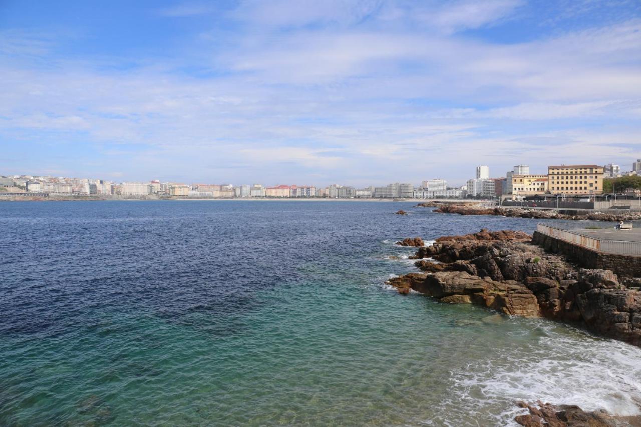 Apartamento Orzan Playa A Coruna Ngoại thất bức ảnh