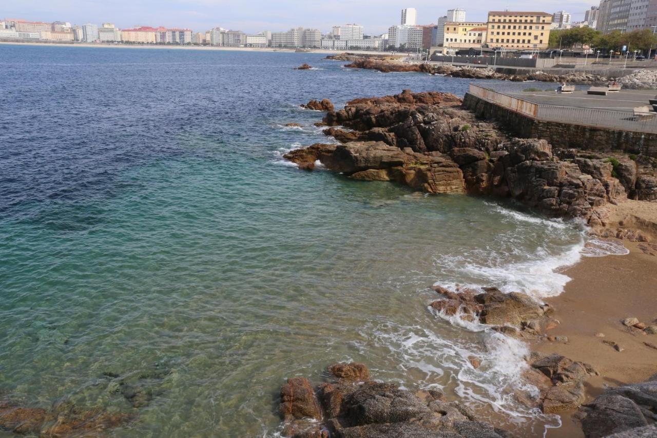 Apartamento Orzan Playa A Coruna Ngoại thất bức ảnh
